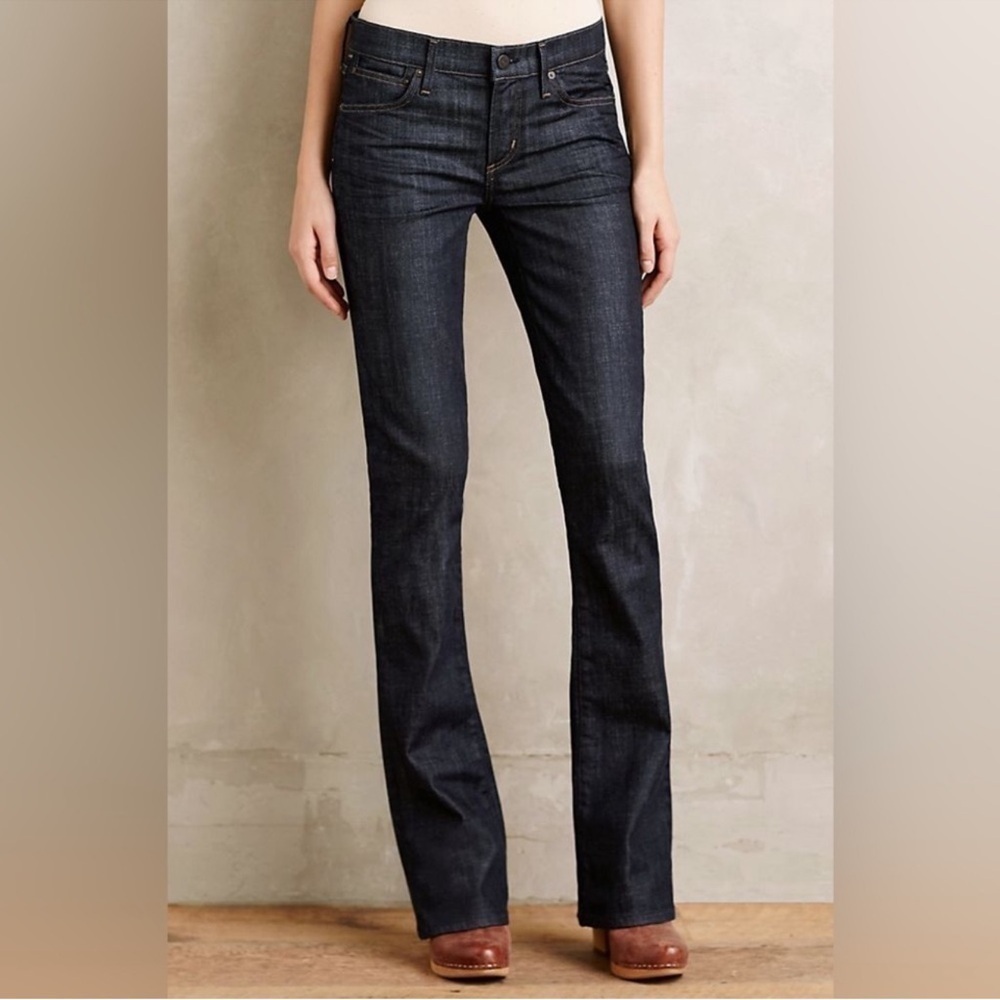 Habitual Jeans 24 dark blue slim bootcut tall long Y2K low rise vintage